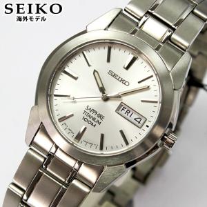 ポイント最大6倍 SEIKO セイコー 腕時計 メンズ SGG727P1 アナログ シルバー×ホワイト 海外モデル｜tokeiten