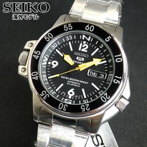 SEIKO セイコー ５スポーツ ダイバー SKZ211J1 SKZ211JC 自動巻き ダイバーズウォッチ オートマチック 腕時計 メンズ 腕時計 正規海外モデル