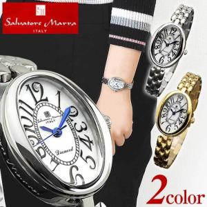 お取り寄せ Salvatore Marra サルバトーレマーラ SM17152 アナログ レディース 腕時計 正規品 白 ホワイト 金 ゴールド 銀 シルバー｜tokeiten