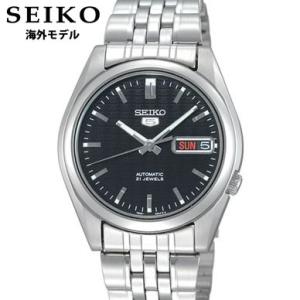 ポイント最大6倍 SEIKO セイコー 逆輸入 海外モデル アナログ メンズ 腕時計 ウォッチ ブラック 黒 シルバー 銀 SNK361K1｜tokeiten