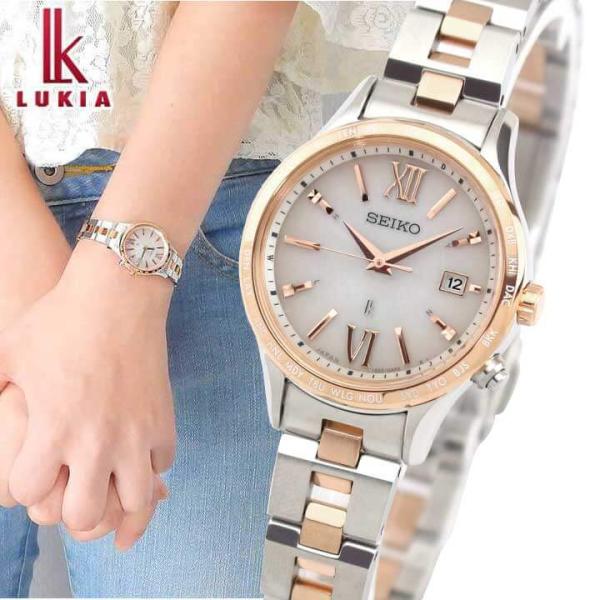 セイコー腕時計 レディース seiko ルキア 時計 ソーラー電波 スタンダードコレクション SSV...