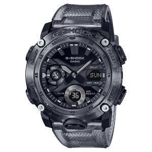 カシオ G-SHOCK　GA-2000SKE-8AJF  グレーをベースにしたスケルトンタイプ｜tokeiya-ito