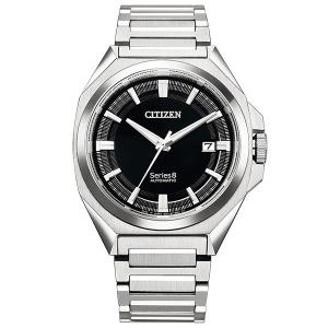 シチズン CITIZEN　シリーズエイト 870 メカニカル  NB6010-81E  自動巻き＋手巻き .スタイリッシュに、潔く。｜tokeiya-ito