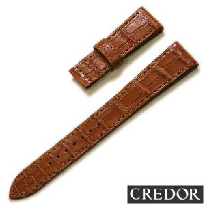 CREDOR AC39AW SEIKO クレドール 18mm 純正革ベルト クロコダイル