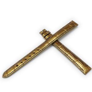 既製品】ジャンルソー アリゲーター 竹斑 裏ラバー 時計ベルト : 時計