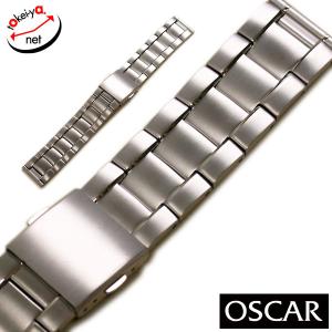 バンビ オスカー チタン メタルブレス 金属ベルト 時計ベルト 交換 20mm 22mm 腕時計ベルト OTBE1248H｜tokeiya-net