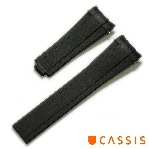 ロレックス 対応 時計ベルト CASSIS カシス TYPE RLX RUBBER U6000001...