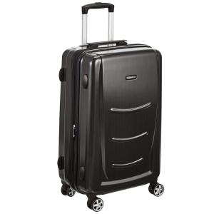 【在庫処分】AmazonBasics スーツケース 機内持ち込み 37L キャリーケース ABS PC ポリカ ハードシェル キャリーオン 20インチ スレートグレー 軽い 旅行 出張｜toki