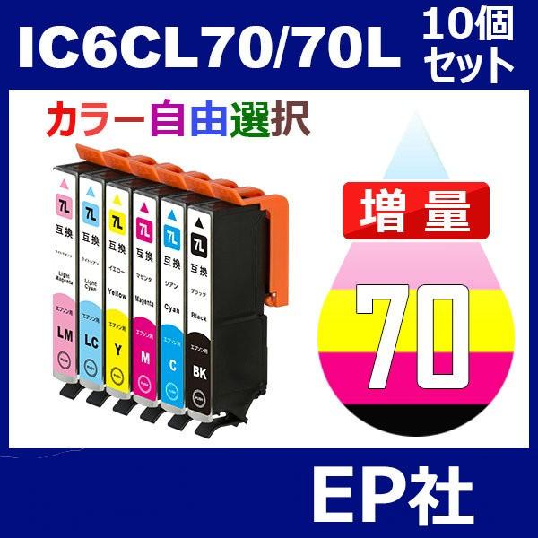 IC70 IC6CL70L 10個セット 増量 ( 自由選択 ICBK70L ICC70L ICM7...