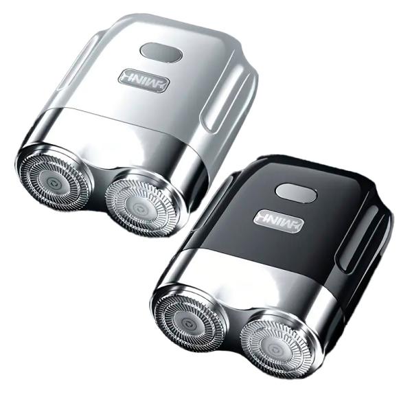 小型電動シェーバー T9 回転式カミソリ メンズ 持ち運び 髭剃り もみあげ USB 充電式 コード...