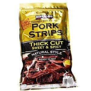 コストコ ポークジャーキー 300g ポークストリップス コストコ 960606 豚肉 カークランドシグネチャー 干し肉 サバイバル アウトドア