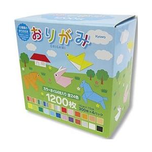2箱 おりがみ 24色 合計2400枚 15×...の詳細画像1