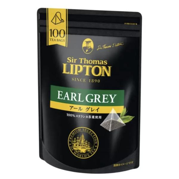 リプトン 紅茶 ティーバッグ アールグレイ 100P 19439 ピラミッド型 サートーマス コスト...
