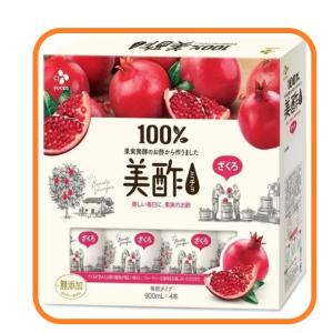 美酢 ミチョ ザクロ酢 900ml ×4本 化粧箱入り 15090 コストコ