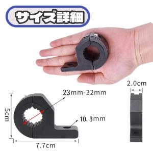 パイプステー ブラケット パイプ用 作業灯 集...の詳細画像1