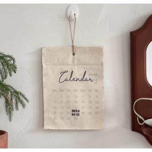 ファブリックカレンダー 韓国 インテリア 布カレンダー