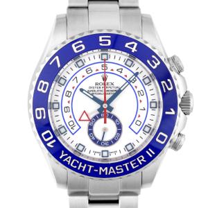 ROLEX（ロレックス） ヨットマスターII 新型ベンツ針 116680 ホワイト