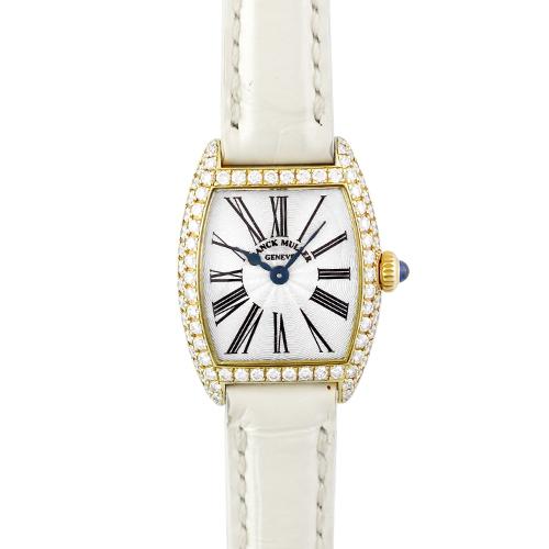 フランクミュラー FRANCK MULLER  トノーカーベックス  2251QZD YG×革  3...