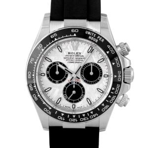 ロレックス ROLEX デイトナ 126519LN WG×ラバー 40mm メテオライト文字盤 【メンズ】【腕時計】