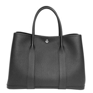 HERMES エルメス バッグ ガーデンパーティPM ネゴンダ ガーデンパーティ ブラック Z刻印(2021年製造)｜tokioka