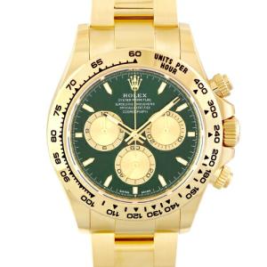 【2025年新作】ロレックス ROLEX デイトナ 126508 YG 40mm ブライトグリーン×ゴールド文字盤 【メンズ】【腕時計】