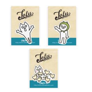 缶バッチ LINEスタンプ しろねこトーフ 白猫 ネコ (159-44) : toki