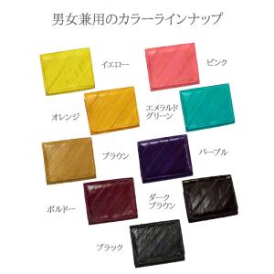 二つ折り財布メンズ レディース コンパクト 春...の詳細画像3