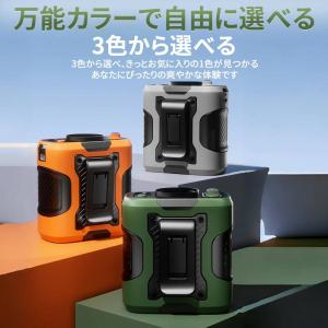 【正規品】 扇風機 小型 携帯扇風機 腰掛け扇...の詳細画像1