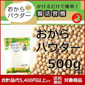 大容量 乾燥おからパウダー 500g メーカー 健康食品 登喜和 高タンパク質 業務用