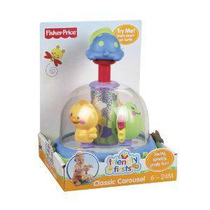 フィッシャープライス はじめてのおともだち おして どうぶつゴーランド