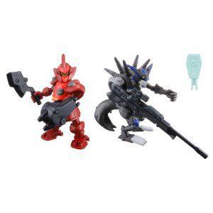 ダンボール戦機 LBXバトルカスタムフィギュアセット LBXデクーOZ＆LBXハンター牙