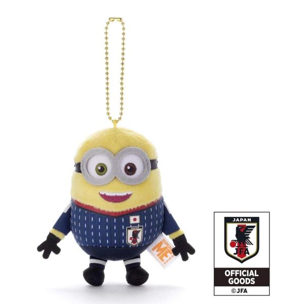 ミニオンズ ボールチェーンマスコット ボブ (サッカー日本代表ver.)