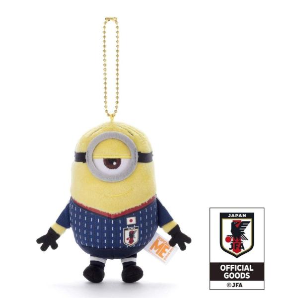 ミニオンズ ボールチェーンマスコット スチュアート (サッカー日本代表ver.)