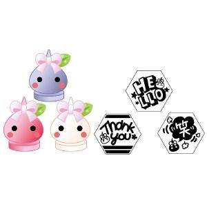 BANDAI（バンダイ） たまごっち たまケシ キュートベアセット 〜まめっ