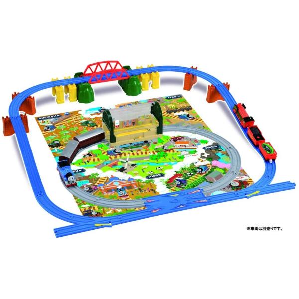 プラレール きかんしゃ トーマス トーマスとなかまたち! 地球まるごと大冒険セット