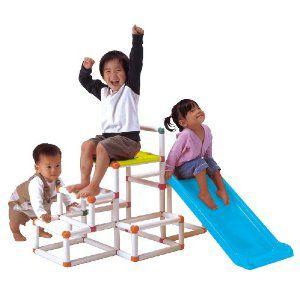 ラッピングできません。　白いチェアジム（オフホワイト）ジャングルジム