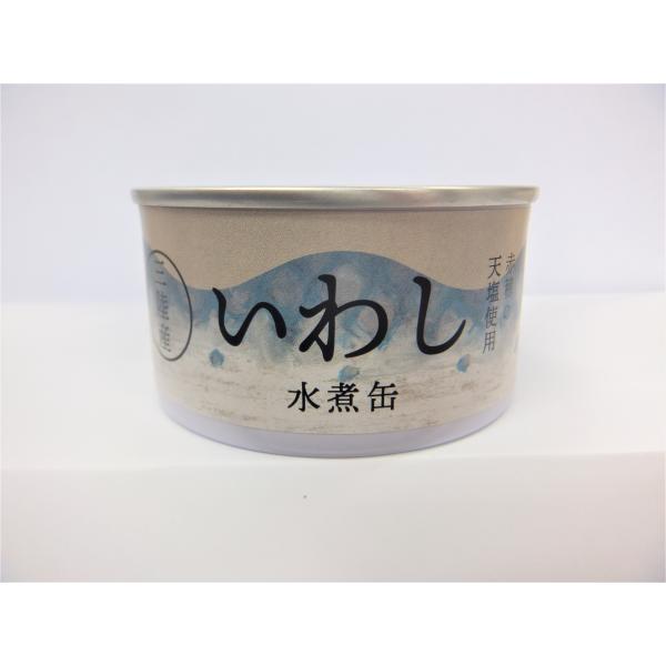 三陸産いわし水煮缶　180g　6缶セット　【タイム缶詰】