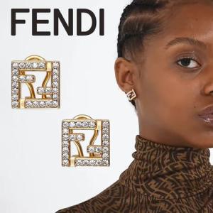 フェンディ アクセサリー ピアス ジュエリー FENDI FFピアス 8AH247 ゴールド イタリア製 レディース 女性