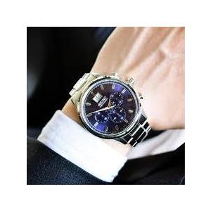 SEIKO セイコー SPC081P1 クロノグラフ ネイビー ステンレス メンズ 腕時計