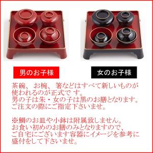 お食い初め 料理・器セット 参 お食い初め料理...の詳細画像2