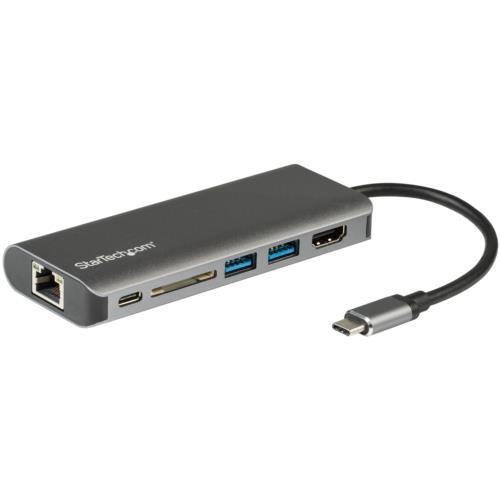 StarTech(スターテック) DKT30CSDHPD3 スペースグレー USB-Cドック HDM...