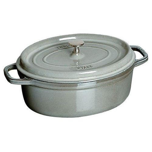 ストウブ(staub) ピコ ココット オーバル IH対応 両手鍋 23cm 40500-236(グ...