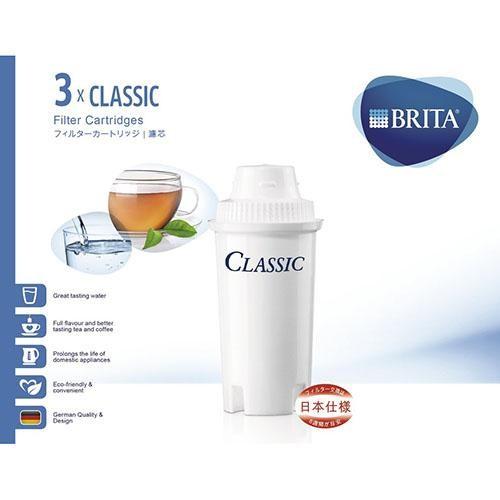 ブリタ(BRITA) BJC3 CLASSIC(クラシック) 用 カートリッジ 3個入 純正品