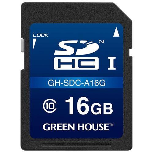 GREEN HOUSE(グリーンハウス) GH-SDC-A16G SDHCカード 16GB CLAS...