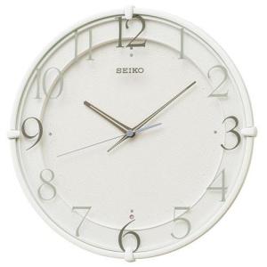 RHYTHM リズム 8MY538SR13 ピンクパール色 白 電波掛け時計 : 特価COM