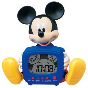 セイコー(SEIKO) FD485A ディズニー ミッキーマウス 目覚まし時計 デジタル表示 置き時計｜tokka
