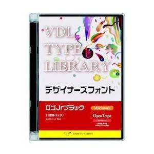 視覚デザイン研究所 VDL TYPE LIBRARY デザイナーズフォント OpenType ロゴJrブラック Mac｜tokka