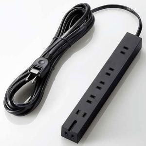 明工社 MR7904NT3 横形OA用抜け止め接地タップ 4コ口 コード3m