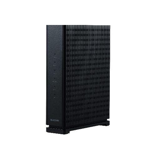 エレコム(ELECOM) WRC-BE36QSD-B ブラック メッシュ WiFi ルーター 親機 ...