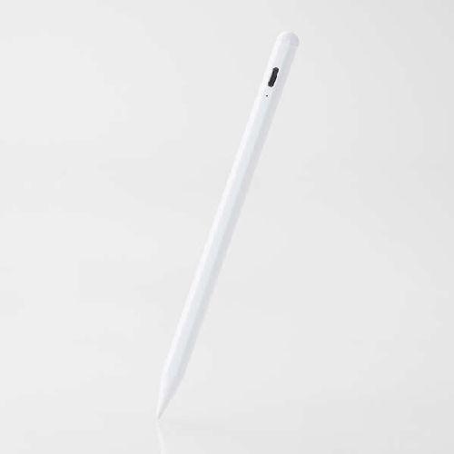 エレコム(ELECOM) P-TPACST05WH ホワイト 汎用アクティブタッチペン 急速充電モデ...
